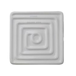 ฮีตเตอร์อินฟราเรดแบบแผ่นเซรามิค สีขาว INFRAPARA (Infrared heater) รุ่น ELW-2-T-800W  AC220V 4wire White  (With TC Type K)