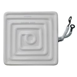 ฮีตเตอร์อินฟราเรดแบบแผ่นเซรามิค สีขาว INFRAPARA (Infrared heater) รุ่น ELW-2-800W AC220V 2wire White