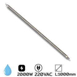 I-1020 ฮีตเตอร์ดัดตามแบบตัวไอ DIA. 8X1000MM  2000W AC220V