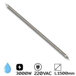 I-1530 ฮีตเตอร์ดัดตามแบบตัวไอ DIA. 8X1500MM 3000W AC220V