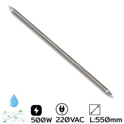 I-5550 ฮีตเตอร์ดัดตามแบบตัวไอ DIA. 8X 550MM500W AC220V