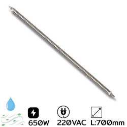 I-7065 ฮีตเตอร์ดัดตามแบบตัวไอ DIA. 8X 700MM 650W AC220V