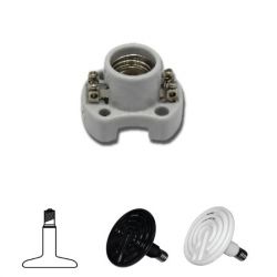 ตัวยึดฐานตัวเมีย SANGI E26 X 32mm, For D-1, D-2 Socket Type