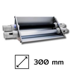 โคมสะท้อนยึดฮีตเตอร์แบบคู่ SANGI 2 HOLES 300MM