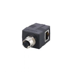 E21140 \ ecomat 400 \ Passive connection technology \ INDUSTR.ETHERN.ADAPT.M12/RJ45 \ DE