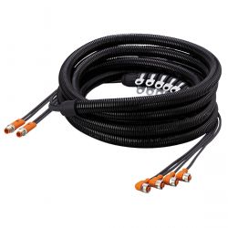 EVC506 \ ecomat 400 \ Passive connection technology \ Multicable 2 x Y-Jumper M12 5M \ PL