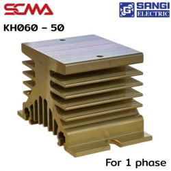 KH060 – 50 โซลิดสเตทรีเลย์ ฮีทซิงค์ FOR Single Phase SSR SCMA
