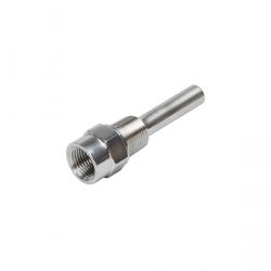 UT0009 \ efector 600 \ Temperature sensors \ THERMOWELL, 10MMx100MM, 1/2NPT \ IN