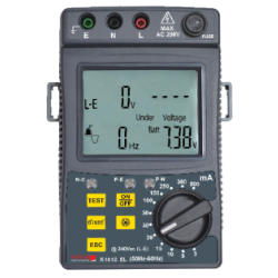 K1612 EL KEPLER เครื่องตรวจสอบการตัดกระแสไฟรั่ว (RCD Testers)
