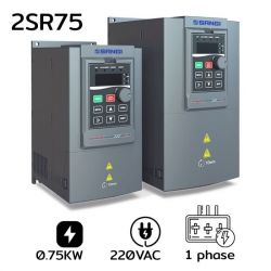 Inverter Model : SG-VM-2SR75/0.75kW/ 1HP/ 1 phase 220VAC 50/60Hz +- 15%