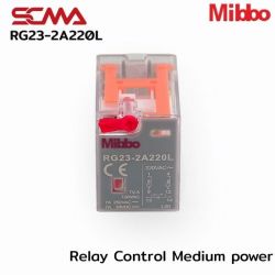 RG23-2A220L Relay Control Medium power AC220V/7A 2 Poles