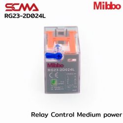 RG23-2D024L Relay Control Medium power DC24V/7A 2 Poles