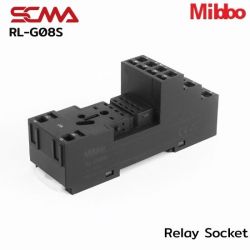 RL-G08S Relay Socket For RG23 2 Poles