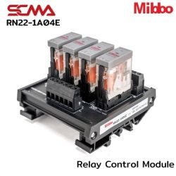 RN22-1A04E Relay Control Module AC220V/8A 2Pole (4 Relays) 