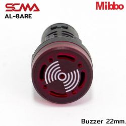 AL-8ARE 220VAC Buzzer 22mm. Intermittent Beep Mibbo
