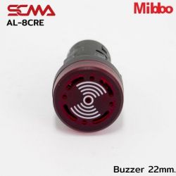 AL-8CRE 220VAC Buzzer 22mm. Continuous Beep Mibbo