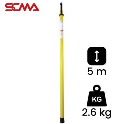 KHS-100-4-5, Length 5 m/2.6 kg KEPLER Telescopic Hot Sticks ไม้ฉนวน/ไม้ชักฟิวส์แบบสไลด์
