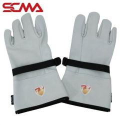 KAHSS-PG-2 (gray) KEPLER Leather protective gloves outside SCMA
