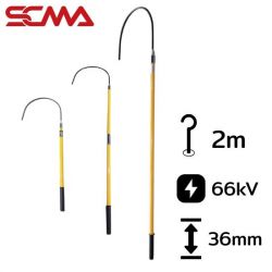 KIRHD-2 (2m, 66kV) KEPLER Insulated rescue hook SCMA