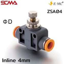 ZSA04 \ Speed Controller \ Inline / 4mm \ E.MC