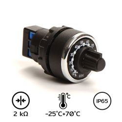 BPR02K 2K Potantionmeter (ตัวต้านทานปรับค่า) 22mm. 
