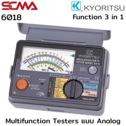 6018 Kyoritsu เครื่องทดสอบความต้านทานดิน/ฉนวน (MULTIFUNCTION)