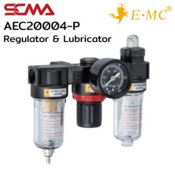 AEC20004-P \ Air Preparation Unit \ Filter Regulator+Lubricator / PT1/4” \ E.MC SCMA