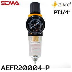 AEFR20004-P \ Air Preparation Unit \ Filter Regulator / PT1/4” \ E.MC