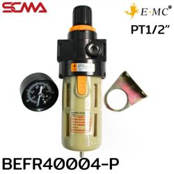 BEFR40004-P \ Air Preparation Unit \ Filter Regulator / PT1/2” \ E.MC