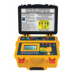 K4338 mO KEPLER มิลลิโอห์มมิเตอร์แบบดิจิตอล (Digital Milliohm Meter And Resistance Testers)