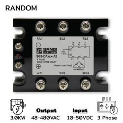 SG3-DAR4HP F/R-A2 Three phases Input 10-50VDC Output 48-480VAC 3.0KW Random
