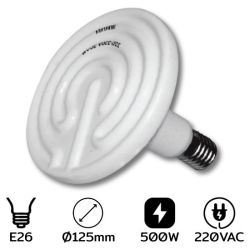 DW-1 500W AC220V ฮีตเตอร์อินฟราเรด