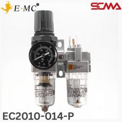 EC2010-014-P \ Air Preparation Unit \ Filter+Regulator+Lubricator / PT1/8” \ E.MC