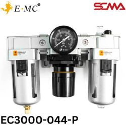 EC3000-044-P \ Air Preparation Unit \ Filter+Regulator+Lubricator / PT1/2” \ E.MC