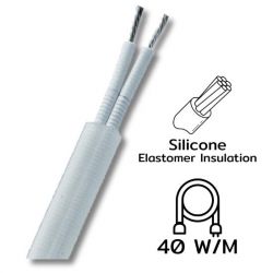 FTSH/40-2, 40W/m AC230V สายไฟฮีตเตอร์ 