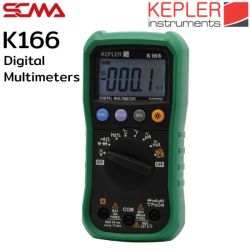 K166 KEPLER มัลติมิเตอร์ (Digital Multimeters) SCMA
