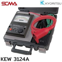 KEW 3124A, 1k~10kV/ 100G Ohm เครื่องทดสอบฉนวน/โวลท์สูง SCMA Kyoritsu