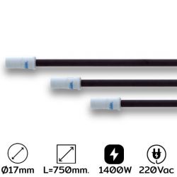 ZS-750MM 1400W AC220V ฮีตเตอร์อินฟราเรด (INFRARED HEATER)