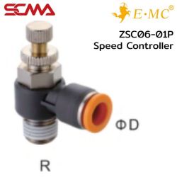 ZSC06-01P \ Speed Controller \ 6mm / PT1/8” \ E.MC SCMA