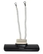 ฮีตเตอร์อินฟราเรดแบบแผ่นเซรามิค สีดำ INFRAPARA (Infrared heater) รุ่น A-2-500W AC220V 2wire Black