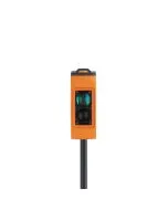 O6T204 \ Diffuse reflection \ Range 500 mm \ NPN light-on/dark-on mode \ Rectangular \ Cable 2 m, PUR