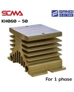KH060 – 50 โซลิดสเตทรีเลย์ ฮีทซิงค์ FOR Single Phase SSR SCMA