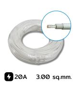 FBG-300 高温玻璃纤维电缆 直径 3.00mm,-60~200℃ 白色 (1卷=100米)