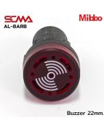 AL-8ARB Buzzer 22mm. Intermittent Beep 12VAC/DC Mibbo
