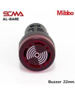 AL-8ARE 220VAC Buzzer 22mm. Intermittent Beep Mibbo