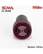 AL-8CRB 12VAC/DC Buzzer 22mm. Continuous Beep