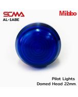 AL-1ABE Pilot Lights Domed Head 22mm. 220VAC/DC Blue