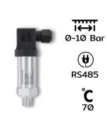 Pressure Transmitter : SUP-P300 Series Range: 0-10 Bar / Output: RS485