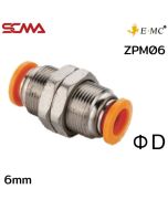 ZPM06 \ Plastic Fitting \ Straight / 6mm \ E.MC SCMA
