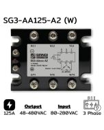 SG3-AA125-A2 Three phases Input 80-280VAC Output 48-480VAC 125A Zer